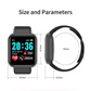 ⌚ Pulseira Inteligente Esportiva com Monitoramento de Saúde 24h 🫀 Frequência cardíaca, pressão arterial e oxigênio no sangue, vários modos de esporte, carregamento USB direto, notificações, design leve em liga de titânio