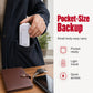 Carregador portátil de emergência para celular — Power Bank alimentado por pilhas AA com lanterna LED